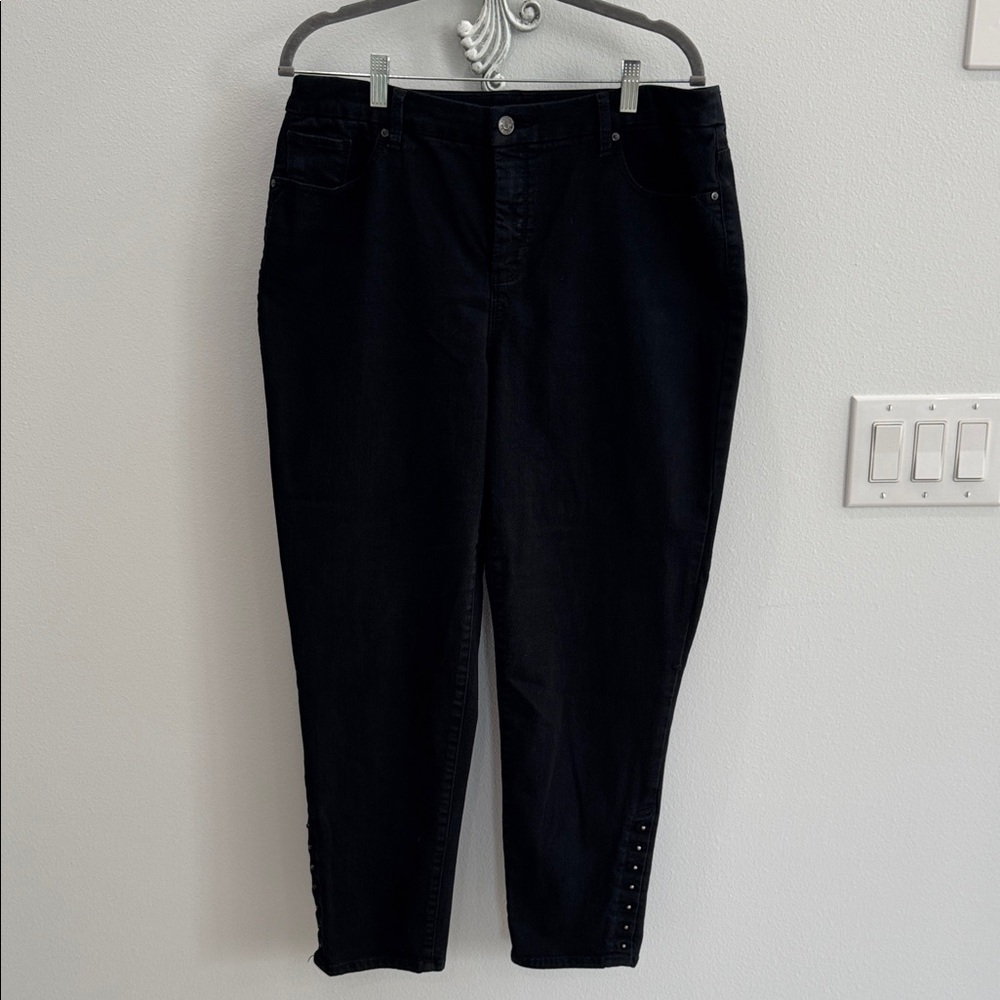 Chico's Black Ankle Jeans